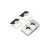 FLOYD ROSE® 1000 SERIES CARRÉS DE BLOQUE CORDES CORDES 7 CORDES CHROME