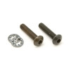 FLOYD ROSE® ORIGINAL LOCKNUT REAR MOUNTING SCREWS BLACK (2pcs)