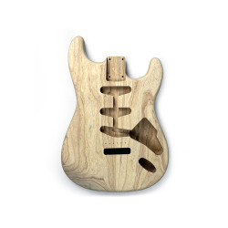 ! B-STOCK ! HOSCO® CORPS TYPE STRAT® FRÊNE DES MARAIS 2pcs NON VERNI
