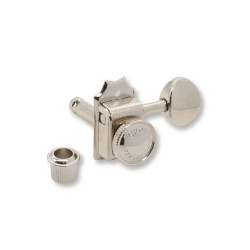 GROVER® MÉCANIQUES 533 VINTAGE DLX ROTO-GRIP LOCKING BUTTERBEAN 6x1 1:15 NICKEL