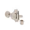 GROVER® MÉCANIQUES 533 VINTAGE DLX ROTO-GRIP LOCKING BUTTERBEAN 3+3 1:15 NICKEL