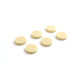 ! DEALS ! BOUTONS MÉCANIQUES RONDS 5 x 20mm IVOIRE (6pcs)