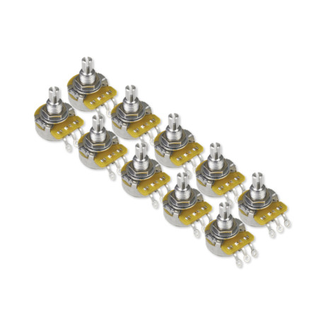 CTS® NO LOAD POTENTIOMETER FOR TONE 6mm SPLIT SHAFT 250K AUDIO (Bulk 10pcs)