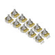 CTS® NO LOAD POTENTIOMETER FOR TONE 6mm SPLIT SHAFT 500K AUDIO (Bulk 10pcs)