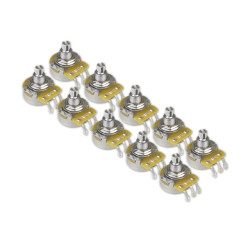 CTS® POTENTIOMÈTRE NO LOAD TONALITÉ AXE FENDU 6mm 500K AUDIO (Vrac 10pcs)