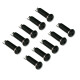 JACK TUBE STEREO 35mm/ 30mm BLACK (BULK PACK 10PCS)