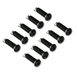 JACK TUBE STEREO 35mm/ 30mm BLACK (BULK PACK 10PCS)
