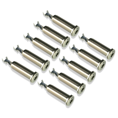 JACK TUBE SWITCHCRAFT STEREO NICKEL (BULK PACK 10PCS)