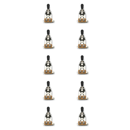 TOGGLE STANDARD CHROME (BULK PACK 10PCS)