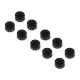 SPEED KNOB BLACK BULK PACK (10)