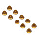 BELL KNOB GOLD BULK PACK (10)