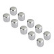 DOME KNOB CHR GROS GRAIN 18MM (BULK PACK 10PCS)