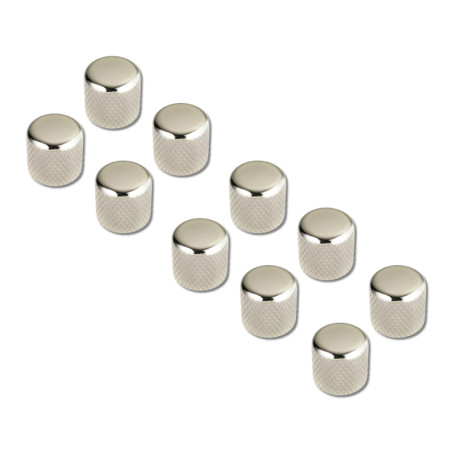 DOME KNOB NICKEL (BULK PACK 10PCS)
