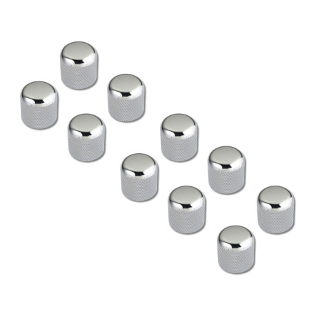 GOTOH DOME KNOB CHROME 18MM (BULK PACK 10PCS)