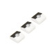 FLOYD ROSE® ORIGINAL CARRÉS DE BLOQUE CORDES CHROME (3pcs)