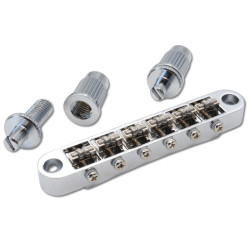 TUNE-O-MATIC ROLLER BRIDGE METRIC STUDS M8 CHROME
