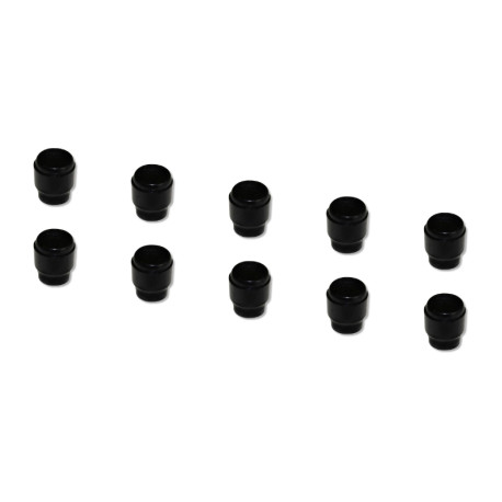 SWITCH KNOB TELE US BLACK ROND (BULK PACK 10PCS)