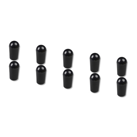 SWITCH KNOB TOGGLE BLACK METRIC (BULK PACK 10PCS)