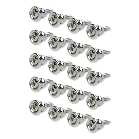 GOTOH® STRAP PINS EP-B1 GIBSON® STYLE CHROME (Bulk 20pcs)