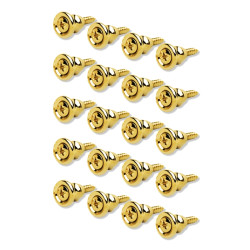 GOTOH GIBSON* STYLE STRAP BUTTON GOLD (20 BULK)
