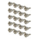 GOTOH GIBSON* STYLE STRAP BUTTON NICKEL (20 BULK)