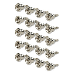 GOTOH GIBSON* STYLE STRAP BUTTON NICKEL (20 BULK)
