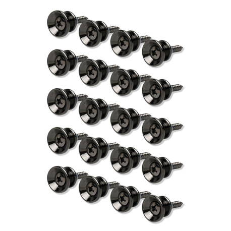 GOTOH STRAT*STYLE COSMO BLACK (20 BULK)