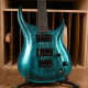 MARCEAU GUITARS® REDOUTABLE MANCHE ÉRABLE TOUCHE ÉBÈNE CRYSTAL TURQUOISE