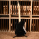 MARCEAU GUITARS® INITIALE MAPLE NECK EBONY FINGERBOARD BLACK SATIN