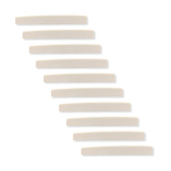 NUBONE SADDLE MARTIN* STYLE COMPENSATED (LUTHIER PACK 10PCS)