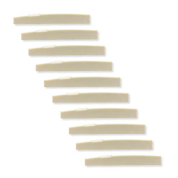 NUBONE ACOUSTIC SADDLE COMPENSATED 1/8 (LUTHIER PACK 10PCS)