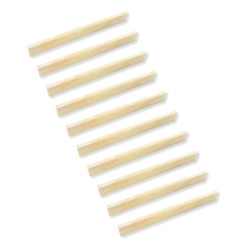 BONE SADDLE BLANK UNBLEACHED 105 x 12 x 3.2mm (Bulk 10pcs)