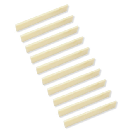 BONE SADDLE BLANK UNBLEACHED 82 x 12 x 2.4mm (Bulk 10pcs)