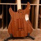 MARCEAU GUITARS® FASCINANTE TABLE ET MANCHE FLAMMÉS TOUCHE ÉBÈNE PURPLE BURST