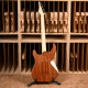 MARCEAU GUITARS® FASCINANTE TABLE ET MANCHE FLAMMÉS TOUCHE ÉBÈNE PURPLE BURST