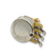 EMERSON® CUSTOM PREMIER POTENTIOMÈTRE 550K AXE FENDU LONG