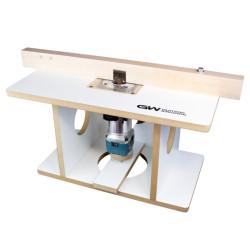 G&W TABLE DE DÉFONCEUSE COMPACTE