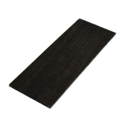 G&W PLAQUAGE DE TÊTE ÉBÈNE POUR GUITARE