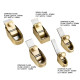 G&W LOT DE 5 RABOTS EN LAITON/ACIER