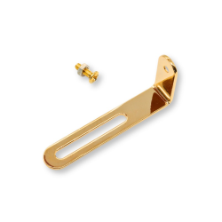 EQUERRE PICKGUARD BRACKET GOLD