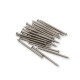 VIS MONTAGE MICRO P-90 SOAPBAR 2.6 x 38.5mm PETIT TÊTE OVALE NICKEL (20pcs)
