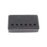 PICKUP COVER FOR HUMBUCKER BRASS 49.2mm STRING SPACING BLACK
