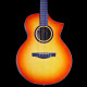 COVENANT GUITARS® GUITARE ÉLECTRO-ACOUSTIQUE 500R CUTAWAY TOBACCO BURST