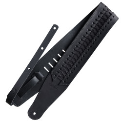 RICHTER® PAUL LANDERS RAMMSTEIN GUITAR STRAP BLACK
