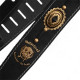 RICHTER® MOTÖRHEAD CONCHO GUITAR STRAP BLACK / OLD BRASS