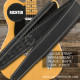 RICHTER® SPRINGBREAK NAPPA I GUITAR STRAP BLACK / WHITE