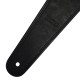 RICHTER® SPRINGBREAK III LEATHERETTE GUITAR STRAP BLACK