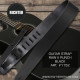 RICHTER® RAW II PUNCH GUITAR STRAP BLACK