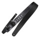 RICHTER® RAW II PUNCH GUITAR STRAP BLACK