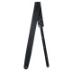 RICHTER® RAW II NAPPA GUITAR STRAP BLACK